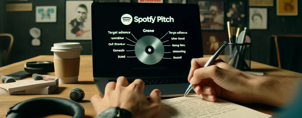 Write Spotify pitch