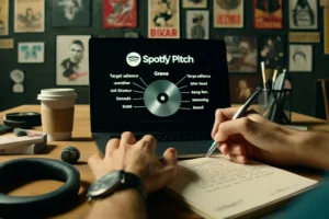 Write Spotify pitch